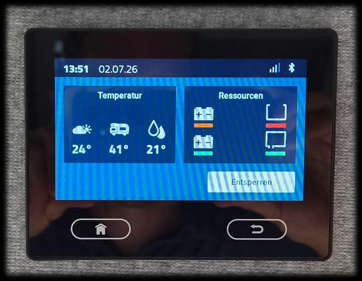 Neues Bedienpanel iNet X Pro mit kapazitivem Display